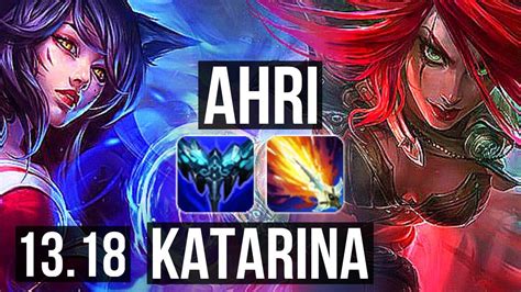 AHRI Vs KATA MID 9 1 9 2200 Games 2 3M Mastery Legendary NA