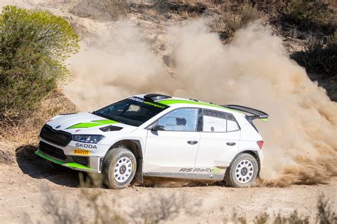 New ŠKODA FABIA RS Rally2 endures extensive gravel test with focus on