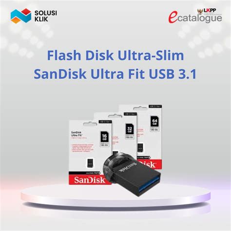 flash disk ultra slim desain modern  performa luar biasa