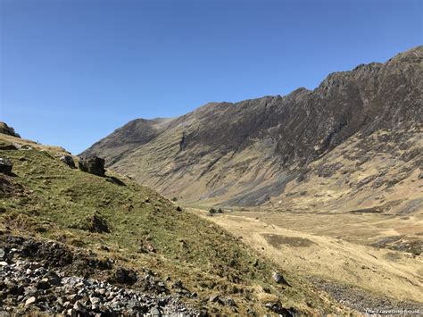 Three Sisters Hiking Trail in Glencoe near Gearr Aonach - The Travelling Squid