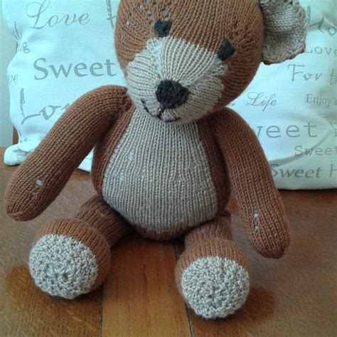 Bear Knit A Teddy Knitting Pattern By Knitables Lovecrafts Teddy