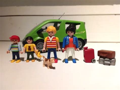 PLAYMOBIL VOITURE MONOSPACE Famille Personnages Accessoires City Life