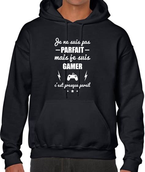 Sweatshirt Pas Parfait Mais Gamer Sweat Gaming Nerd Console Geek