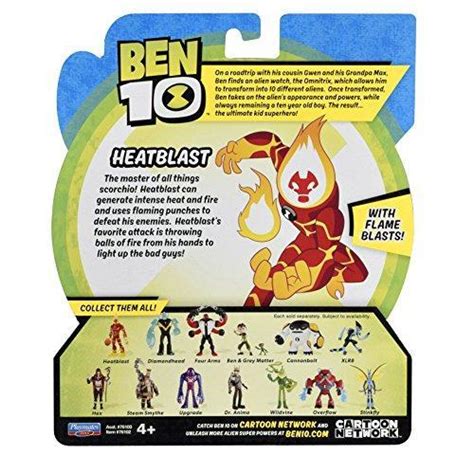 Ben 10 Heatblast Action Figure Toy Choo Choo