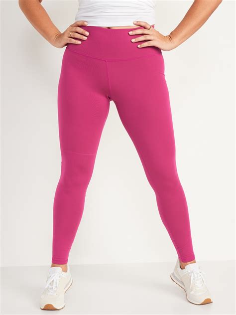 High Waisted Powerpress Leggings For Women Old Navy