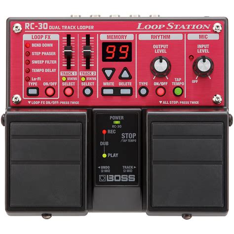 Boss Rc 30 Loop Station Effektgerät E Gitarre