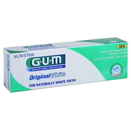 GUM Original White Избелваща паста за зъби 75 ml - Аптеки 36.6