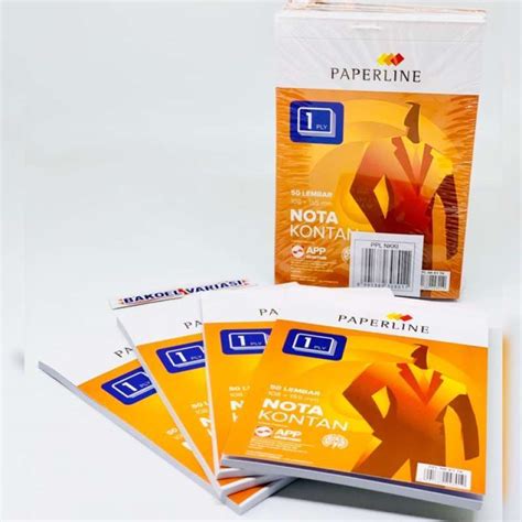 Jual Paperline Nota Kontan Kecil Ply Pack Isi Pcs Di Seller