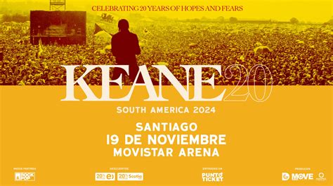 ¡keane Vuelve A Chile Para Celebrar 20 Años De Hopes And Fears