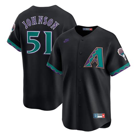 Mlb Arizona Diamondbacks Randy Johnson Nike Cooperstown Limited Jersey