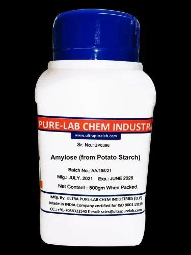 Amylose (from potato starch), For laboratory chemicals at ₹ 450/kg in Mumbai