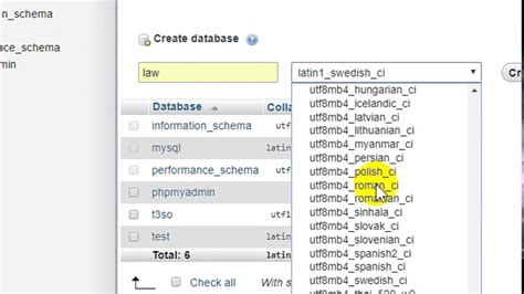 How To Importing Mysql Databases And Tables Using Phpmyadmin Youtube