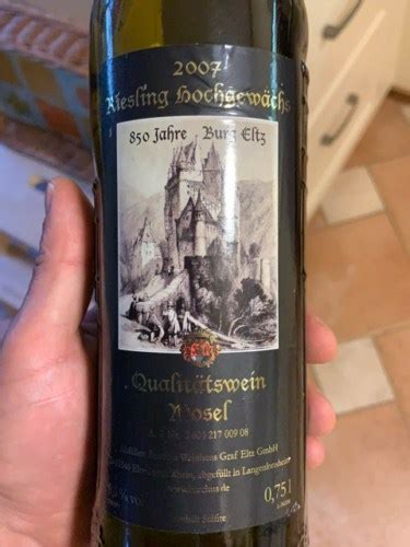 Bacchus Weinhaus Graf Eltz Riesling Hochgewächs Vivino Nederland