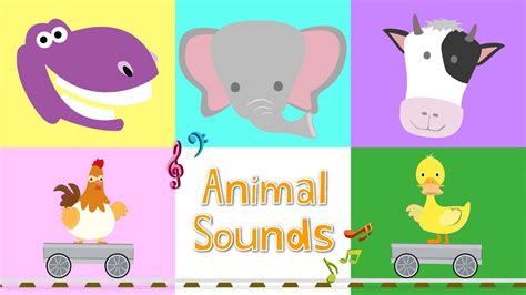 Animal Sounds Learn Animal And Sounds Of Animals Songs For Children