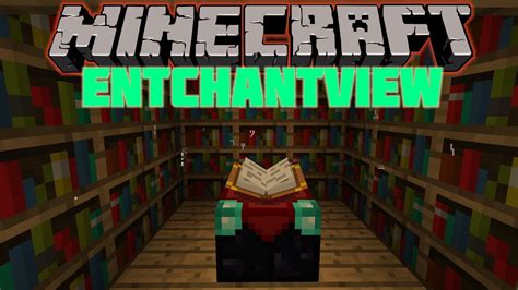 Minecraft Entchantview Mod Vorstellung Review Installation