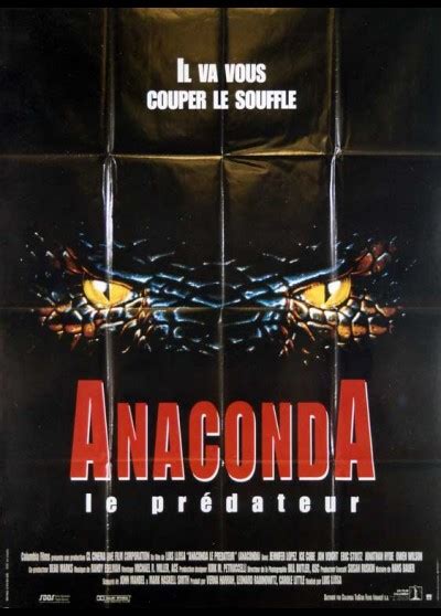 poster ANACONDA Luis Llosa - CINESUD movie posters