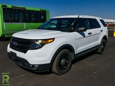 Ford Explorer Awd Police Interceptor Suv Roller Auctions