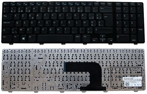 Original Belgium AZERTY Keyboard Dell Inspiron 17 17R 3721 5721 DE173