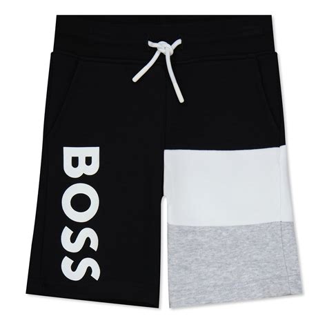 Boss Boss Large Logo Shorts Juniors Kids Jersey Shorts Flannels