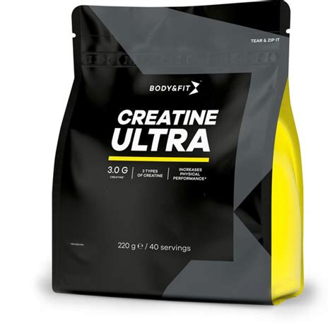 Body Fit Creatine Ultra Orange Creatine Monohydraat Blend