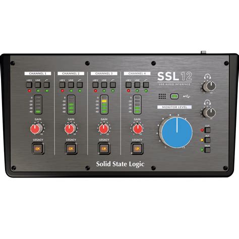 Solid State Logic Ssl12 Interfaz De Audio Usb 12 In8 Out Gearhub