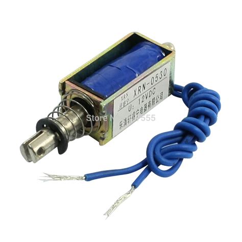 Купить DC 12v 2.1 кг силы 10 мм ход push pull типа электрические ...