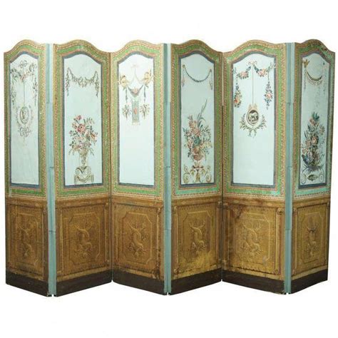 19th Century French Folding Screen Image 11 Of 11 Room Divider