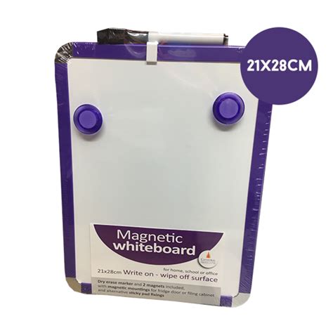 Magnetic Whiteboard 21cm X 28cm