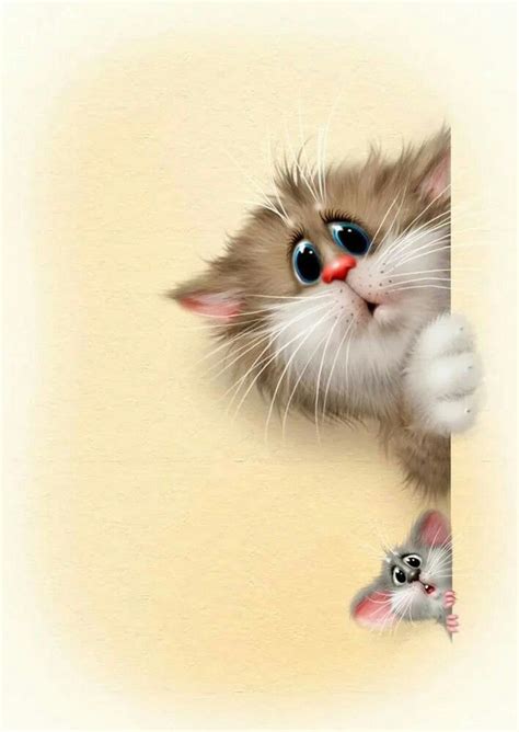 Pin By Jean Aitkenhead On Animal Art Cats Illustration Cat Art Cute