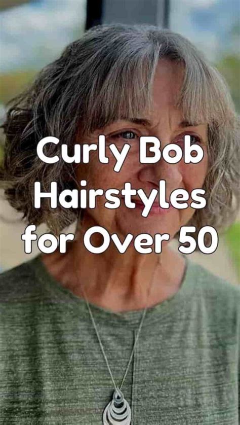 17 Sassy Curly Bob Hairstyles For Over 50