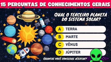 Convido Voc A Testar Seu Conhecimento Nesse Quiz De Perguntas De Conh