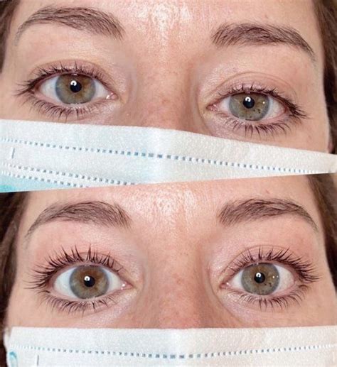 Lash Lift Review The Before And After Is Amazing Lash Lift Eyelash