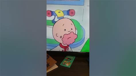 Caillou Starts Throws Temper Tantrum Youtube