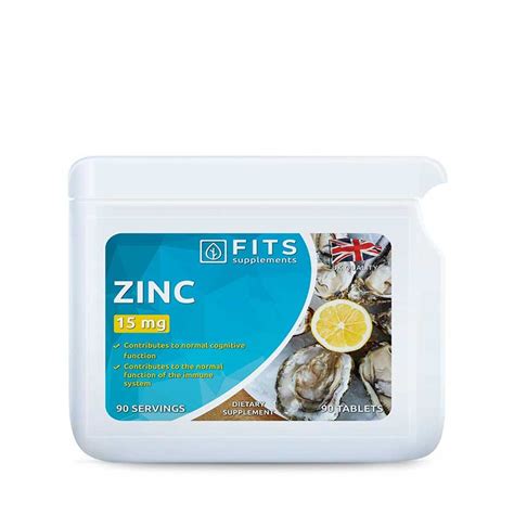 Fits Zinc Citrate 15mg 90 Tablets Sattva Malta