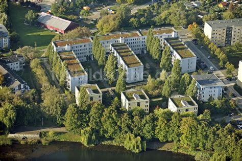 Berlin Aus Der Vogelperspektive Neubausiedlung Nahe Des Orankesees