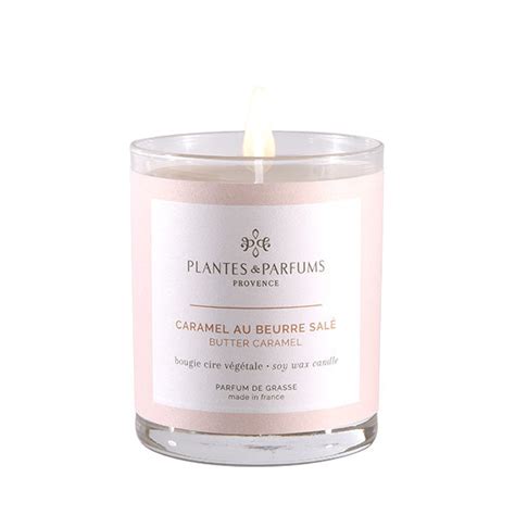 Perfumed Candle Butter Caramel 180g Plantes And Parfums