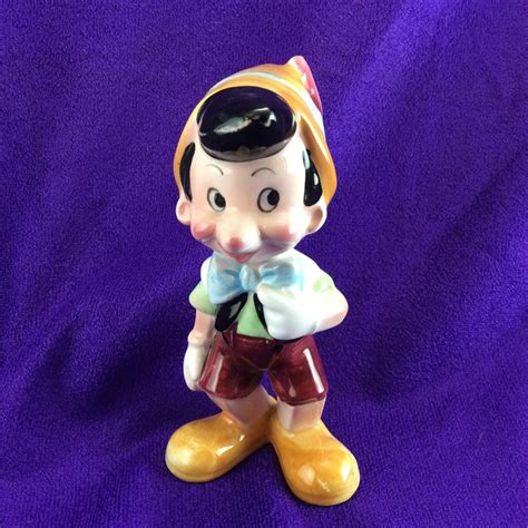 Vintage Disney Pinocchio Figurine Figure Walt Disney Etsy Vintage