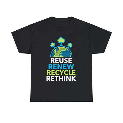 Environmental Earth Day T Environment Reduce Reuse Environment Mens