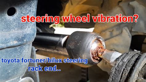 How To Check Steering Rack End Toyota Fortuner Youtube