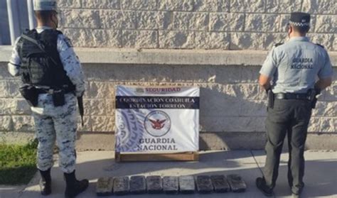 Guardia Nacional Asegura 10 Kilogramos Y Medio De Cristal En San Pedro