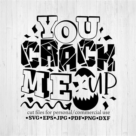 You Crack Me Up Easter Svg Easter Svg Files Easter Svg Etsy