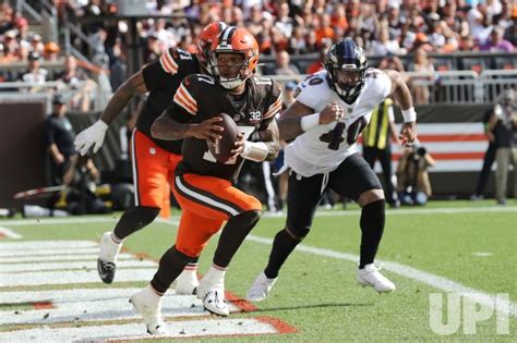 Photo Baltimore Ravens Vs Cleveland Browns In Cleveland