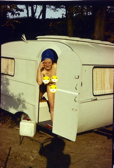 DDR DIA Camping Wohnwagen Nackte Frau Nude Akt Vintage GDR EUR PicClick DE