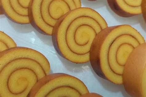 Resep Kue Lapis Legit Gulung Premium Cantik Dan Super Lembut