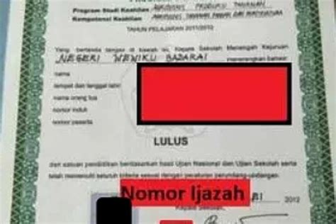 Cara Melihat Letak Nomor Ijazah S1 Dan D3 Begini Cara Bacanya Dengan Baik Dan Benar