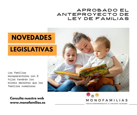 EL ANTEPROYECTO DE LEY DE FAMILIAS INCLUYE NOVEDADES PARA LAS FAMILAS