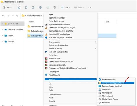 send  folder  email full guide