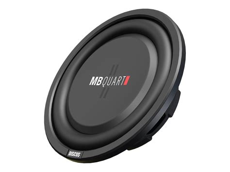 Mb Quart Ds Watt Ohm Inch Shallow Slim Subwoofer For