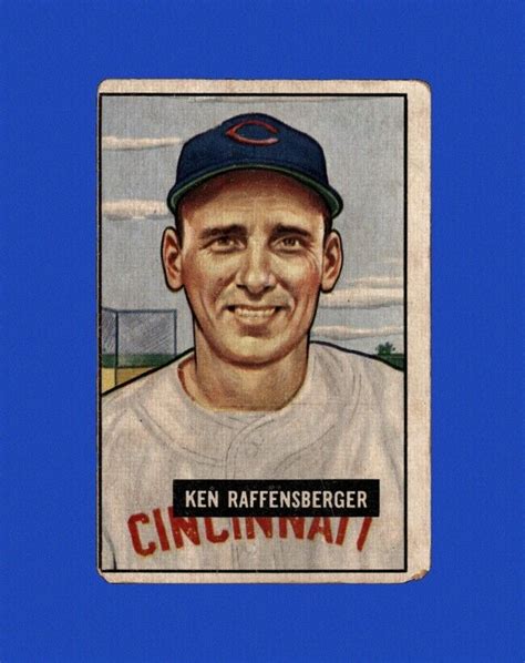 Bowman Set Break Ken Raffensberger Low Grade Crease