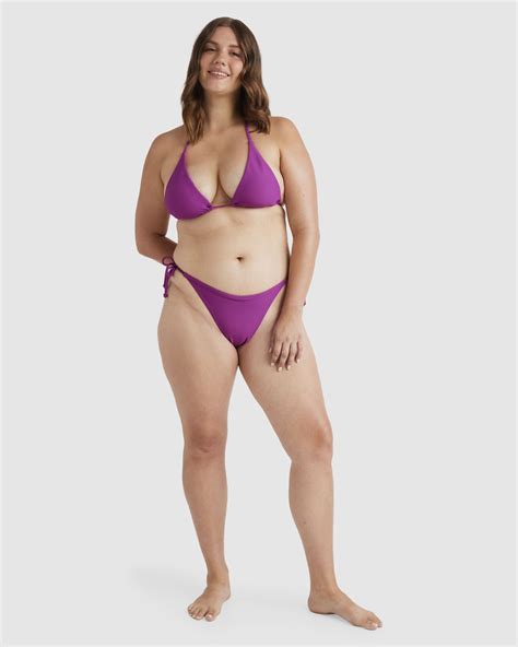 Billabong Tanlines Multi Tri Bikini Top Berry Bliss Surfstitch